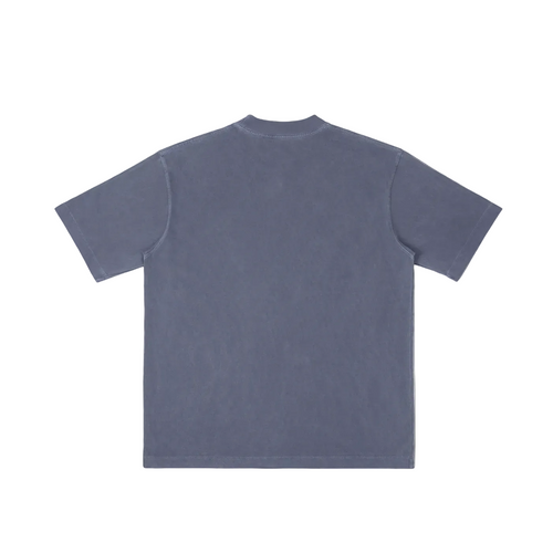 (Single) 2Life Logo - heavyweight Drop Shoulder Tee