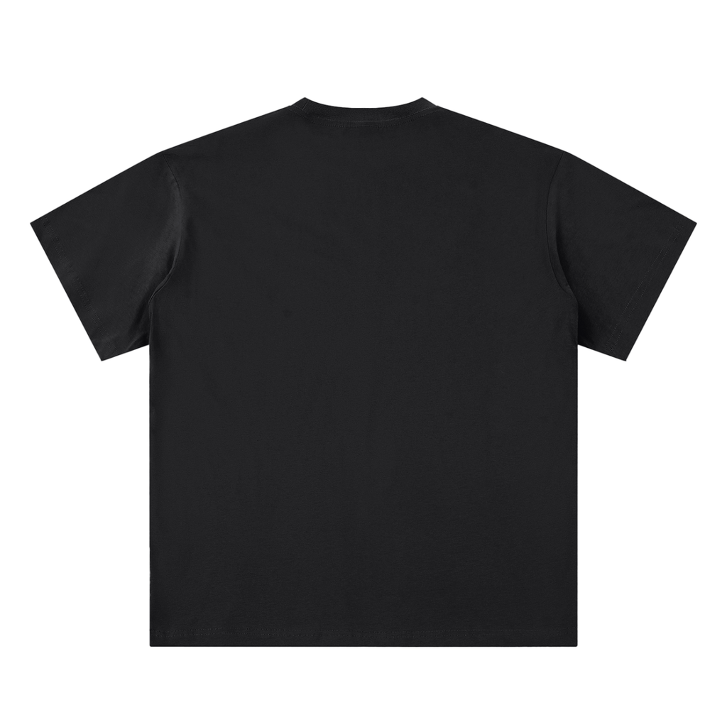 Unisex Sueded Cotton T-Shirt (Wavy Double F Logo)